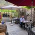 Terrasse sous le Chavalard